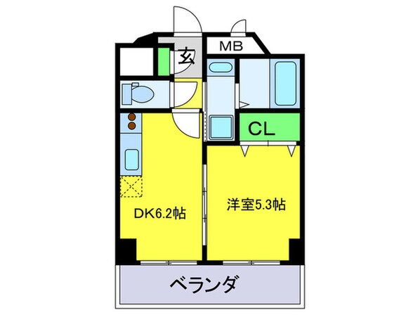 シ－ガルマンションの物件間取画像